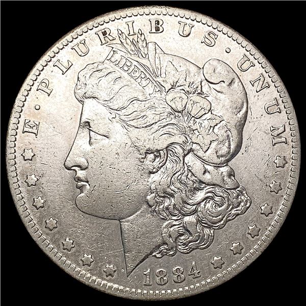 1884-S Morgan Silver Dollar NEARLY UNCIRCULATED