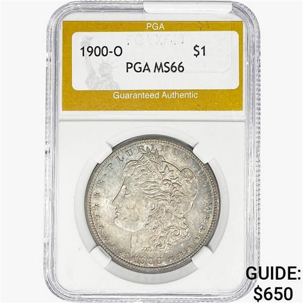 1900-O Morgan Silver Dollar PGA MS66
