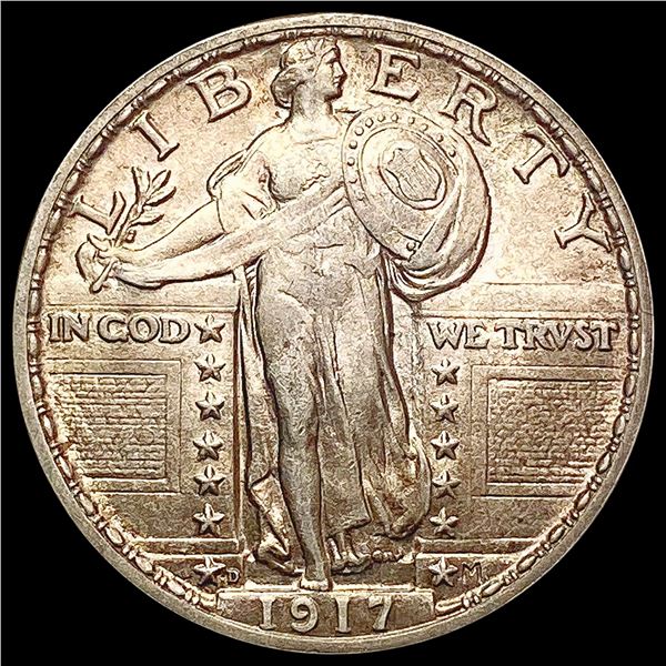 1917-D Standing Liberty Quarter GEM BU