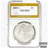 1885-S Morgan Silver Dollar PGA MS63
