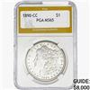 1890-CC Morgan Silver Dollar PGA MS65