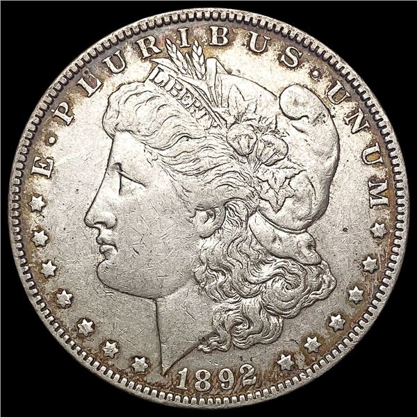 1892 Morgan Silver Dollar CLOSELY UNCIRCULATED