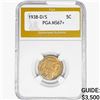1938-D/S Buffalo Nickel PGA MS67+