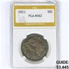 1823 Capped Bust Half Dollar PGA MS62