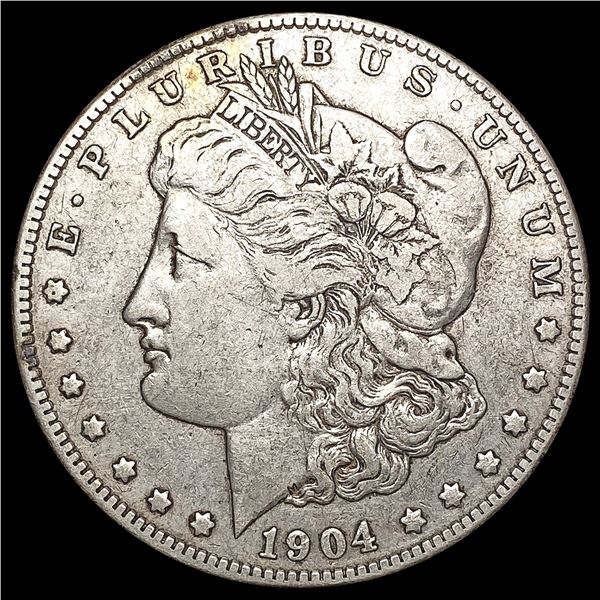 1904-S Morgan Silver Dollar NEARLY UNCIRCULATED