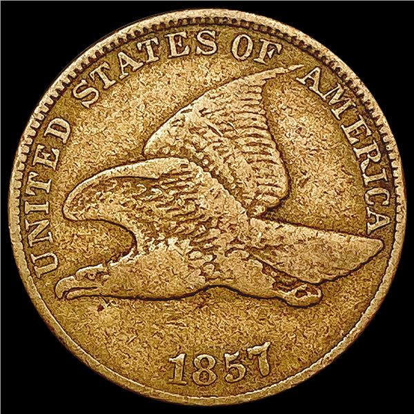 1857 Flying Eagle Cent LIGHTLY CIRCULATED