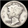 Image 1 : 1916-D Mercury Dime NICELY CIRCULATED