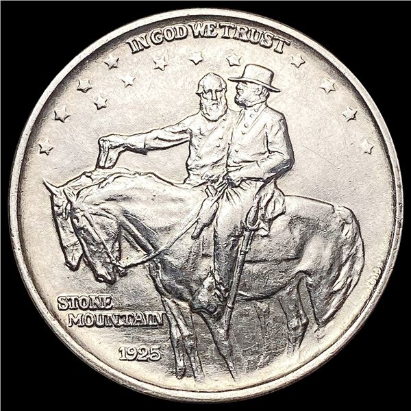 1925 Stone Mountain Half Dollar GEM BU