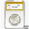 1936 Walking Liberty Half Dollar PGA MS66