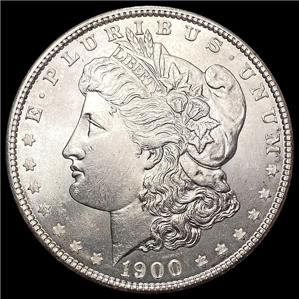 1900 Morgan Silver Dollar SUPERB GEM BU