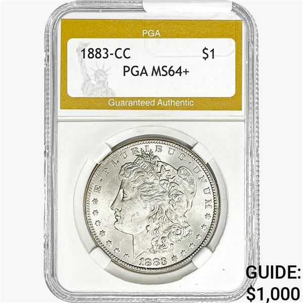 1883-CC Morgan Silver Dollar PGA MS64+