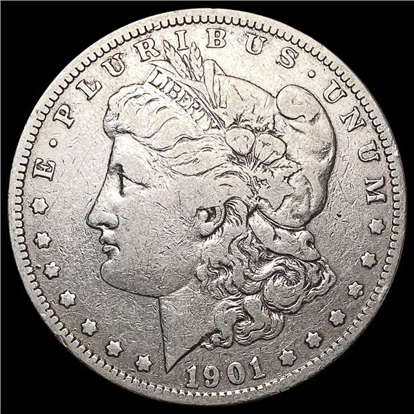 1901-S Morgan Silver Dollar NEARLY UNCIRCULATED