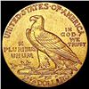 Image 2 : 1909 $2.50 Gold Quarter Eagle UNCIRCULATED