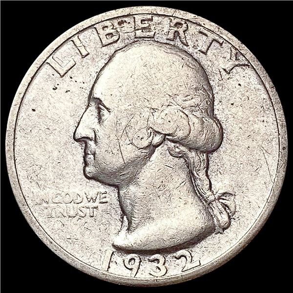1932-S Washington Silver Quarter LIGHTLY CIRCULATED