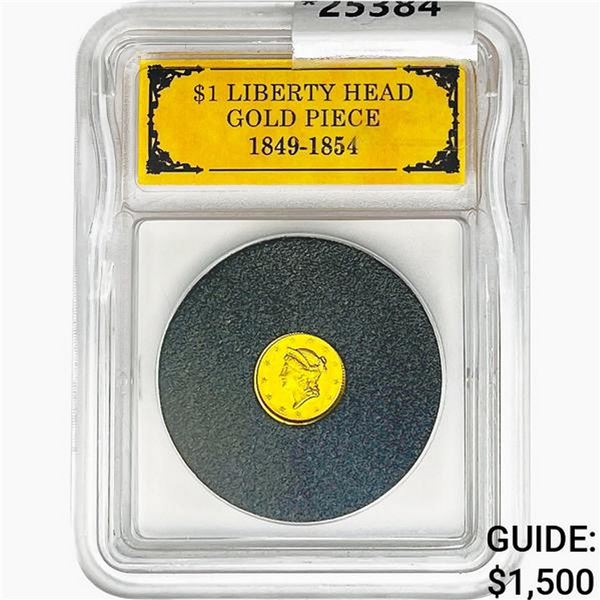 1853 Rare Gold Dollar