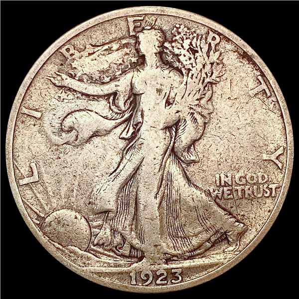 1923-S Walking Liberty Half Dollar LIGHTLY CIRCULATED