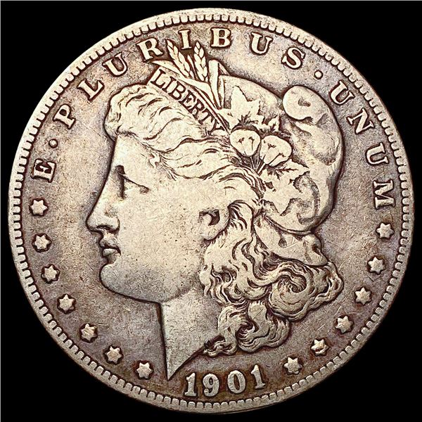 1901-S Morgan Silver Dollar ABOUT UNCIRCULATED
