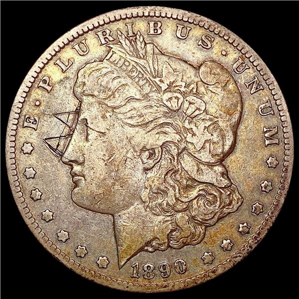1890-CC Morgan Silver Dollar HIGH GRADE