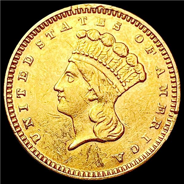 1874 Rare Gold Dollar CLOSELY UNCIRCULATED
