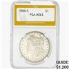 1900-S Morgan Silver Dollar PGA MS63