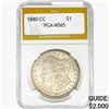 1880-CC Morgan Silver Dollar PGA MS65