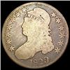 Image 1 : 1823 Patched 3 O-101a Capped Bust Half Dollar NICELY CIRCULATED
