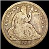 Image 1 : 1838 Letters and Stars Seated Liberty Dime NICELY CIRCULATED