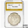 1884-CC Morgan Silver Dollar PGA MS66