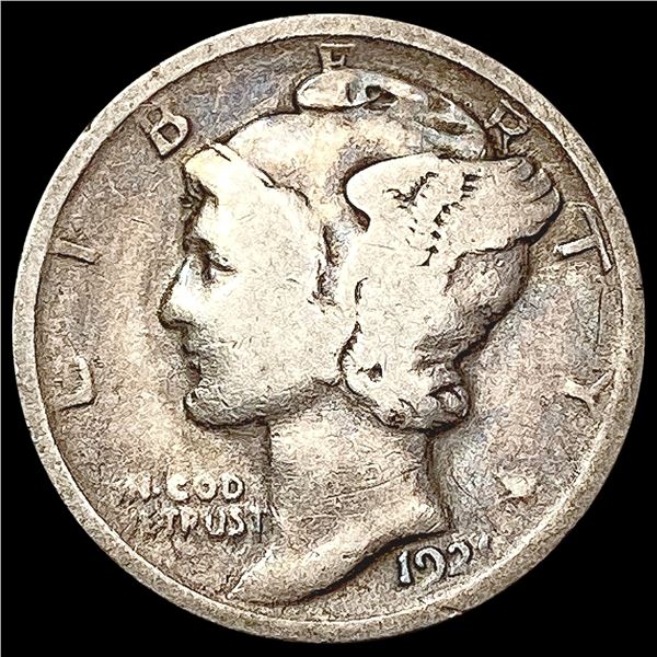 1921 Mercury Dime NICELY CIRCULATED