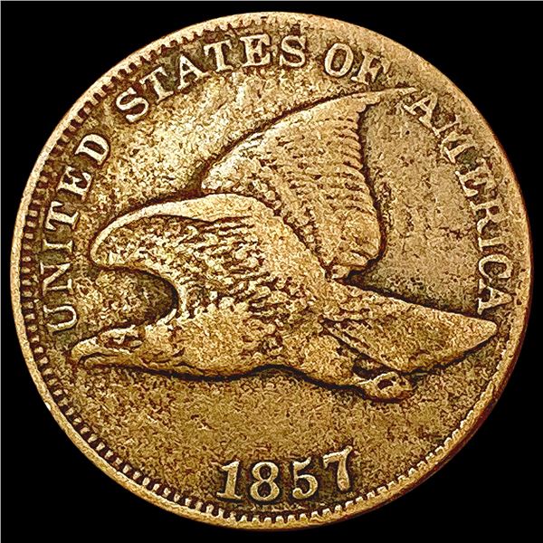 1857 Flying Eagle Cent LIGHTLY CIRCULATED