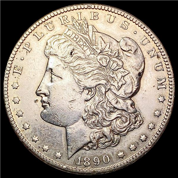 1890-CC Morgan Silver Dollar CLOSELY UNCIRCULATED