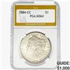 1884-CC Morgan Silver Dollar PGA MS64
