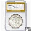 1884-CC Morgan Silver Dollar PGA MS64