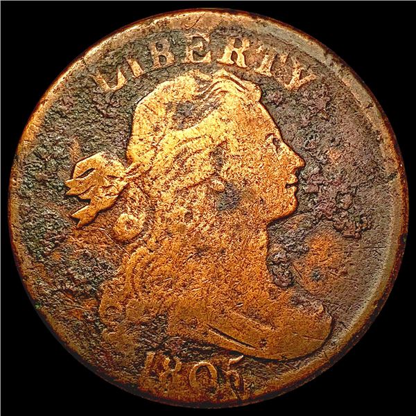 1805 Draped Bust Large Cent NICELY CIRCULATED