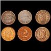 Image 1 : [6] 1863 Civil War Token Lot HIGH GRADE