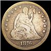 Image 1 : 1876 Seated Liberty Quarter NICELY CIRCULATED
