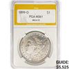 1899-O Morgan Silver Dollar PGA MS61 Micro O