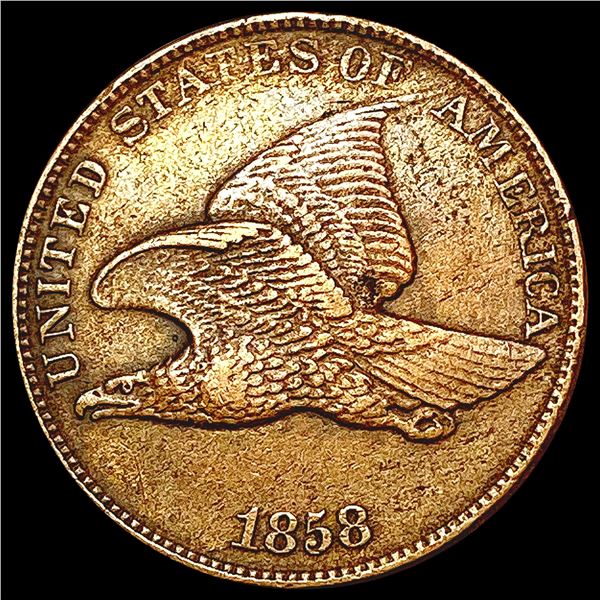 1858 Flying Eagle Cent LIGHTLY CIRCULATED