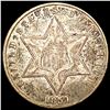 Image 1 : 1859 Silver Three Cent CLOSELY UNCIRCULATED