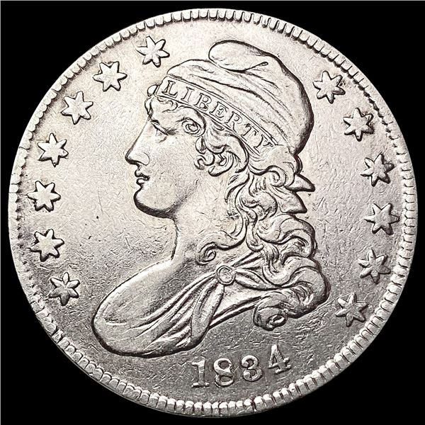 1834 Capped Bust Half Dollar CLOSELY UNCIRCULATED