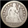 Image 1 : 1857-O Seated Liberty Dime NICELY CIRCULATED