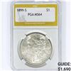 1899-S Morgan Silver Dollar PGA MS64
