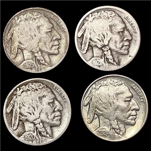 [4] 1920-1925 Buffalo Nickel HIGH GRADE