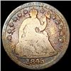 Image 1 : 1845 Seated Liberty Half Dime NICELY CIRCULATED