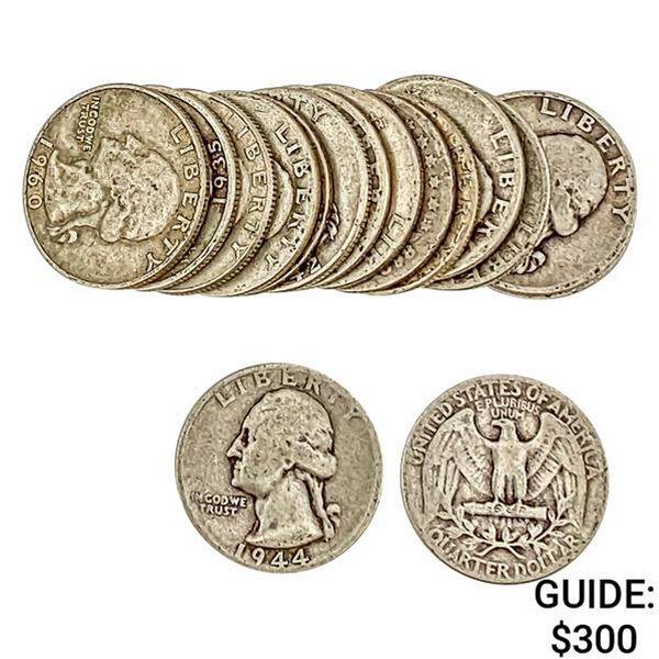 [16]1898-1963 Barber/Washington Quarters