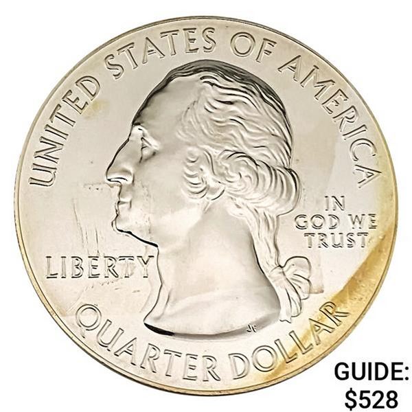 2016 5oz Silver 25C North Dakota