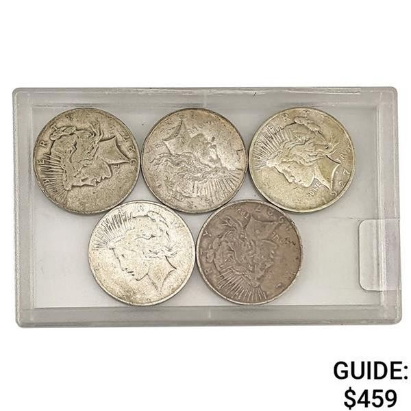 [5]1927-D VG Silver Peace Dollar