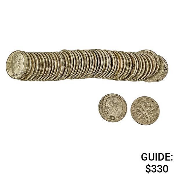 [49]1960-1964 Asorted Roosevelt Dimes