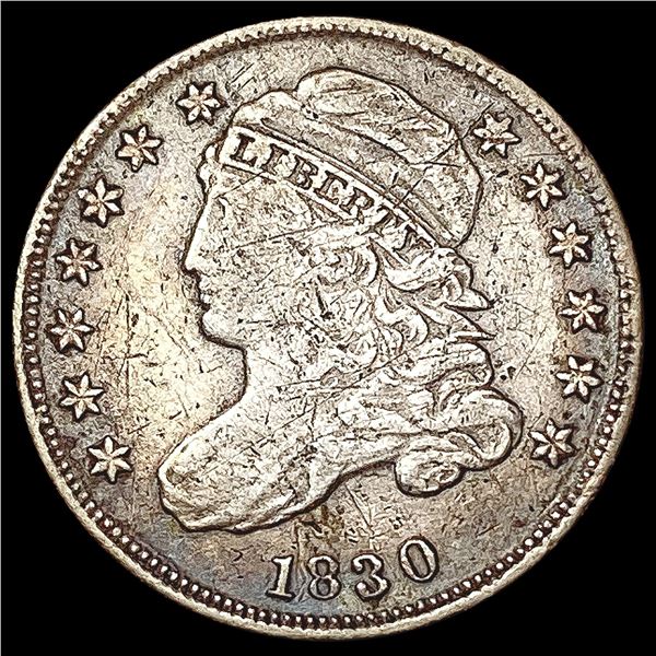 1830 Capped Bust Dime LIGHTLY CIRCULATED