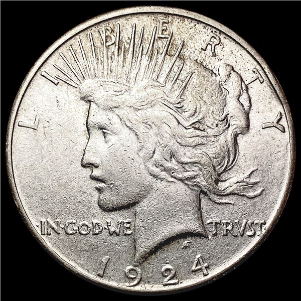 1924-S Silver Peace Dollar UNCIRCULATED